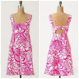 Anthropology garden part dress